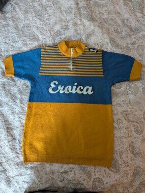 Eroica Santini cycling jersey